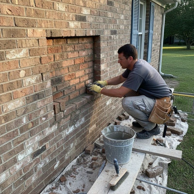 Brick Pillar Repair