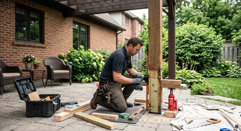Brick Pillar Repair Service